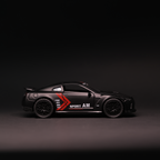 GTR R35 Matte Black Color (scale 1:36)